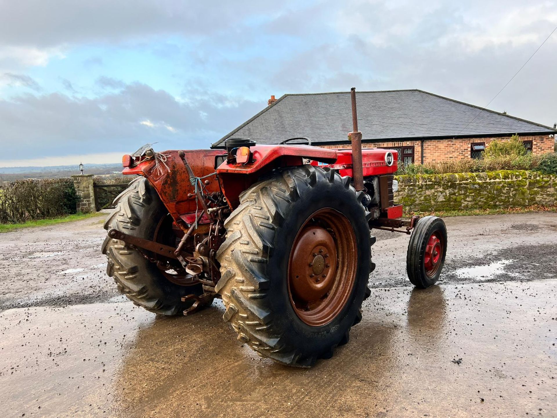 MASSEY FERGUSON 178 73hp, RUNS AND DRIVES, ROAD REGISTERED, 3 POINT LINKAGE *PLUS VAT* - Image 7 of 14