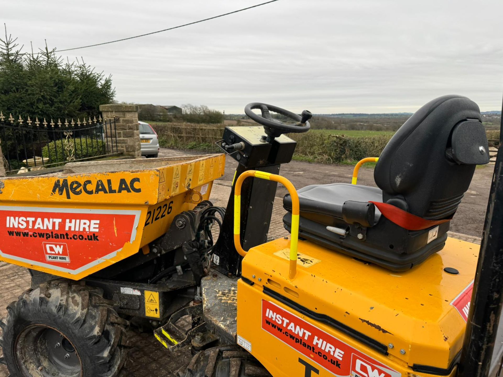 2018 MECALAC TA1EH 1 TON HIGH TIP DUMPER *PLUS VAT* - Bild 11 aus 15