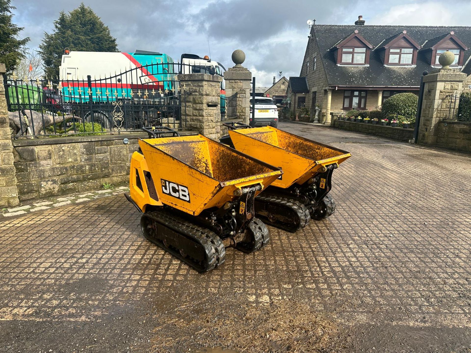 2019 JCB HTD-5 DIESEL TRACKED PEDESTRIAN HIGH TIP DUMPER *PLUS VAT* - Bild 2 aus 10