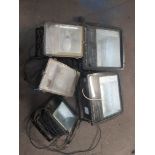 YARD FLOODLIGHTS (AS SHOWN) *NO VAT*