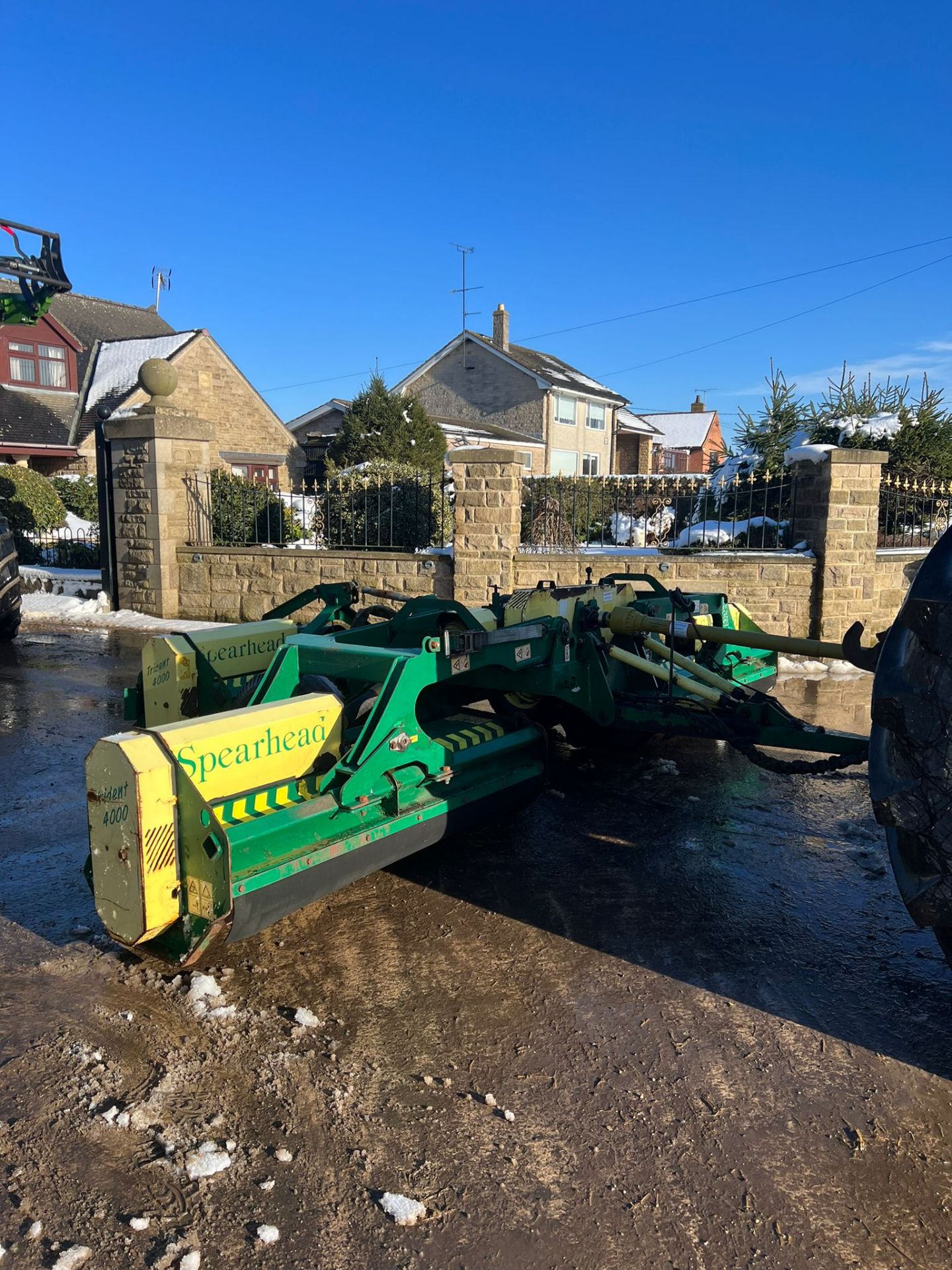 SPEARHEAD TRIDENT 4000 TRACTOR FLAIL MOWER *PLUS VAT* - Image 8 of 9