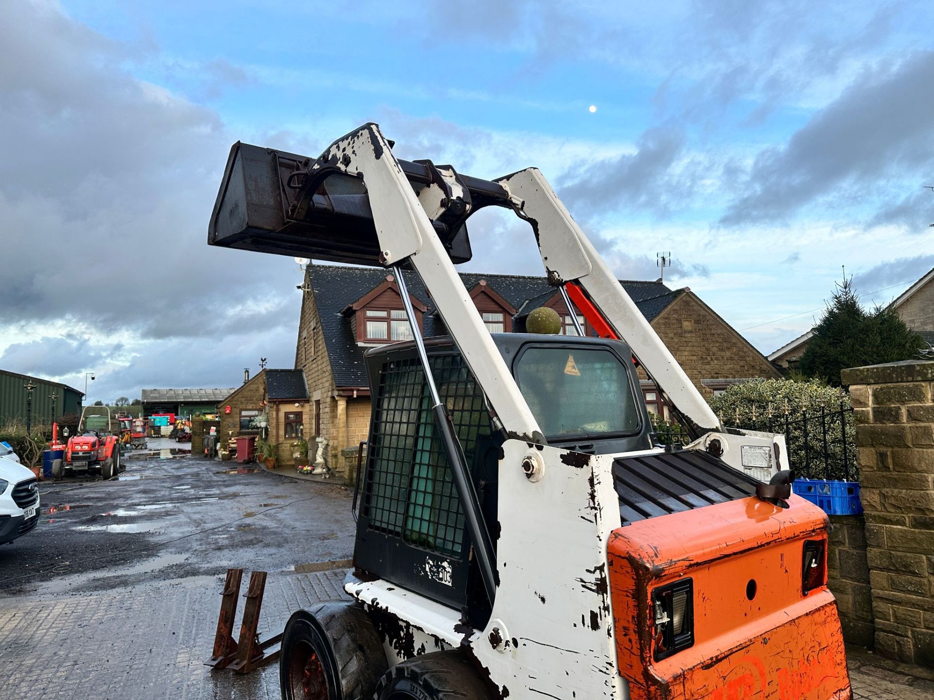 BOBCAT 753 WHEELED SKIDSTEER LOADER WITH BUCKET AND PALLET FORKS *PLUS VAT* - Bild 6 aus 15