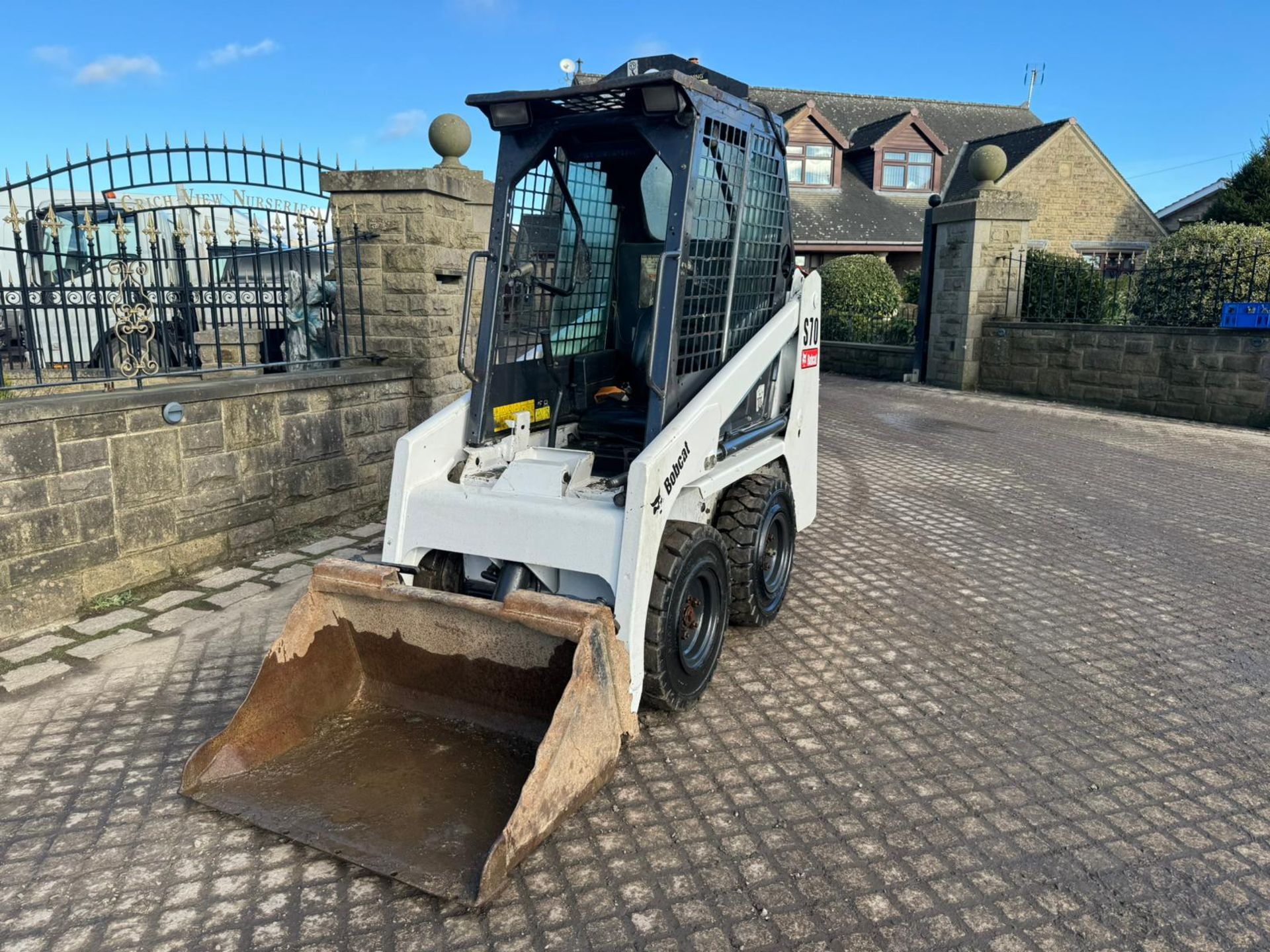 2015 BOBCAT S70 COMPACT WHEELED SKIDSTEER LOADER *PLUS VAT*