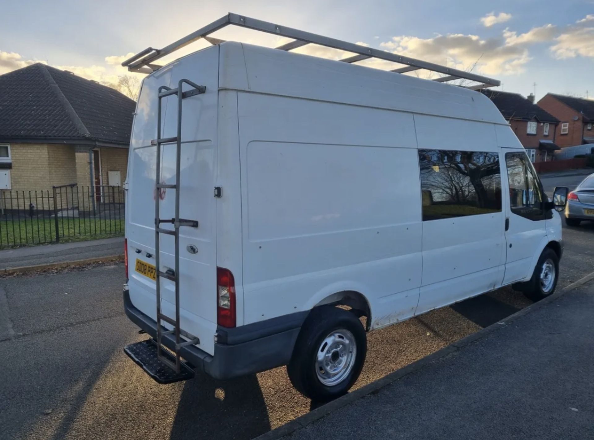 2008 FORD TRANSIT 100 T350L RWD WHITE PANEL VAN - PARTIAL CAMPER CONVERSION *NO VAT* - Image 3 of 8