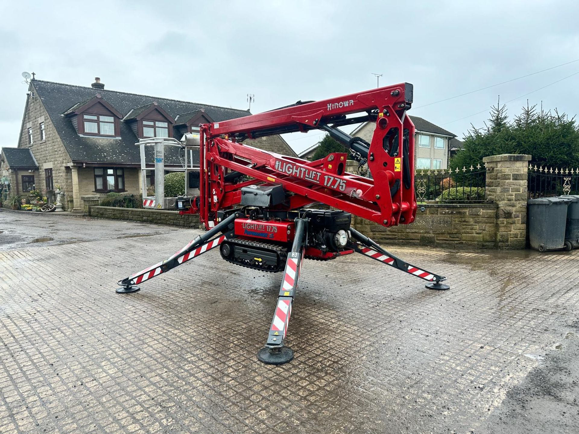 2014 HINOWA LIGHTLIFT 17.75 PERFORMANCE IIIS TRACKED MEWP SPIDER LIFT *PLUS VAT* - Image 3 of 18