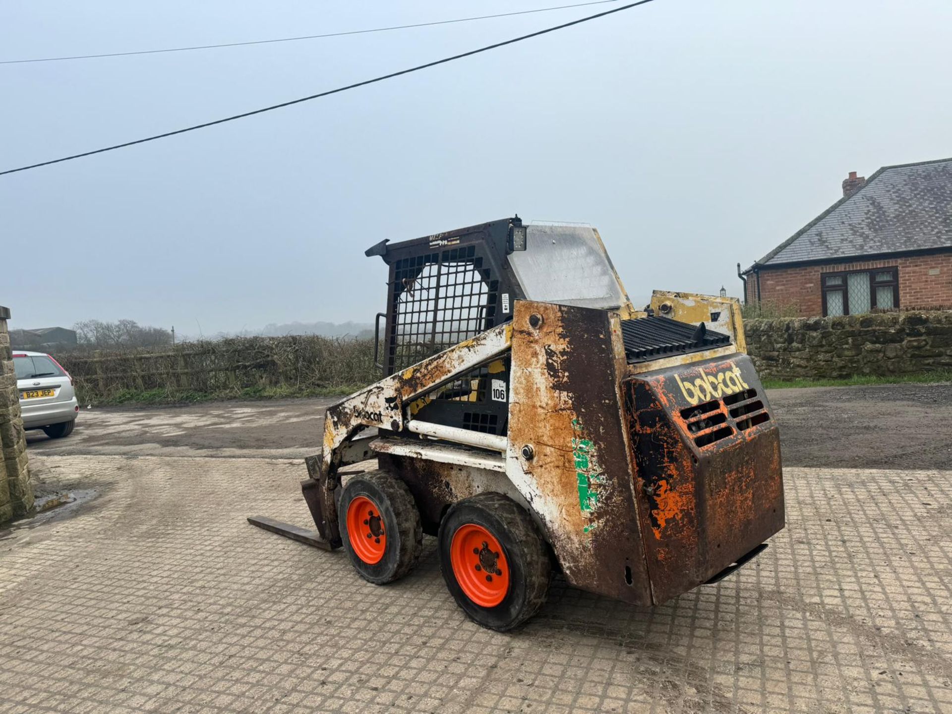 BOBCAT 641 SKIDSTEER LOADER WITH FORK ATTACHMENTS *PLUS VAT* - Bild 5 aus 15