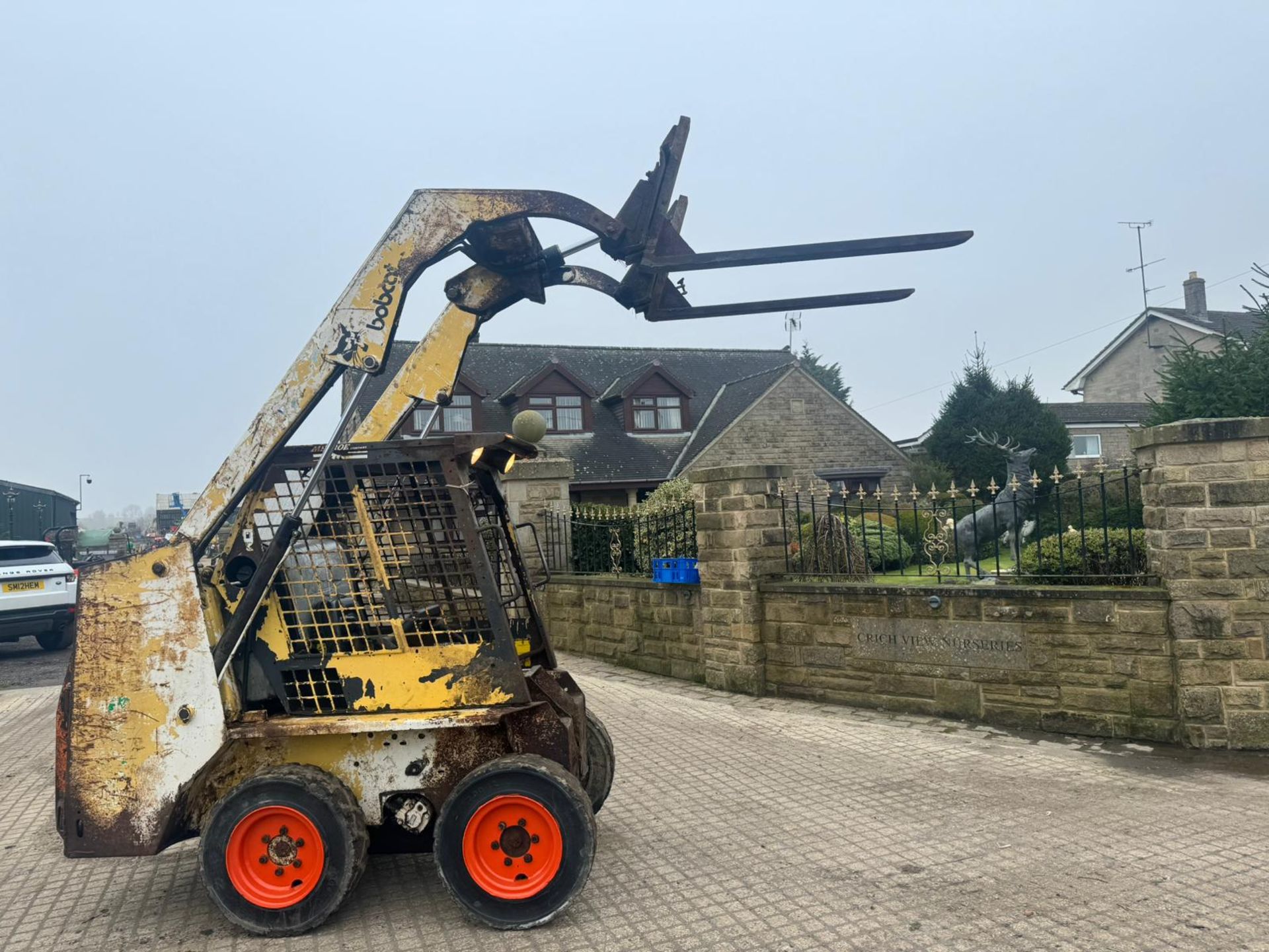 BOBCAT 641 SKIDSTEER LOADER WITH FORK ATTACHMENTS *PLUS VAT* - Bild 9 aus 15