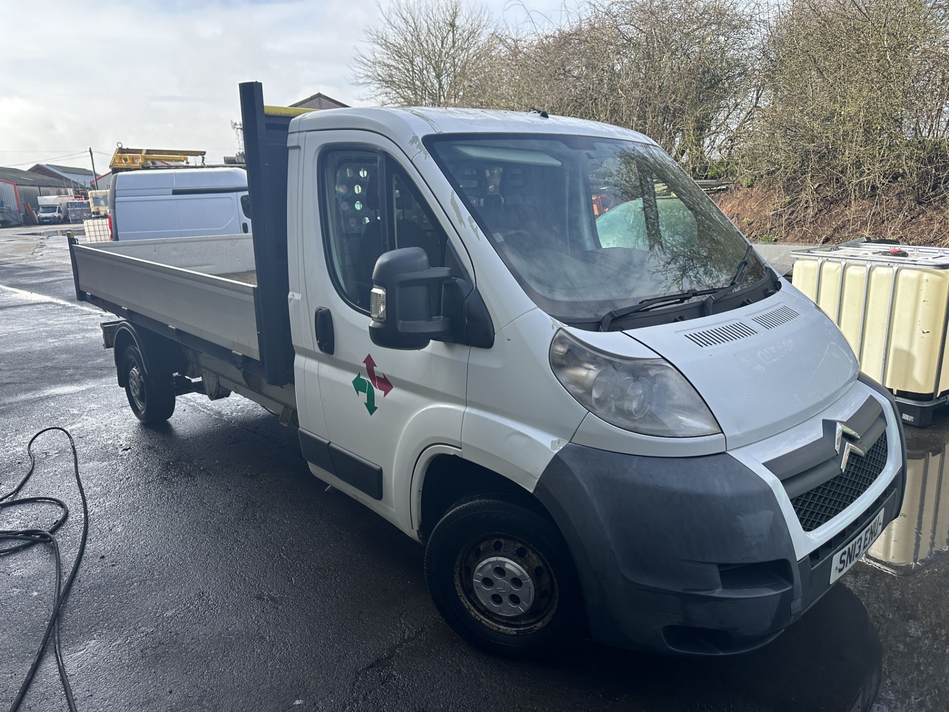 2013 CITROEN RELAY 35 L3 LWB PICK UP HDI WHITE VAN *NO VAT* - Image 2 of 20