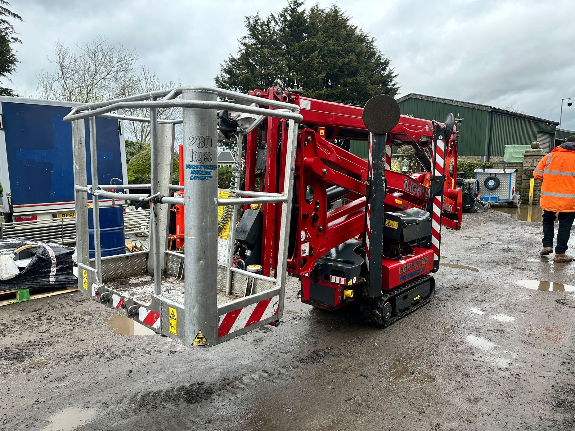 2014 HINOWA LIGHTLIFT 17.75 PERFORMANCE IIIS TRACKED MEWP SPIDER LIFT *PLUS VAT* - Image 6 of 18