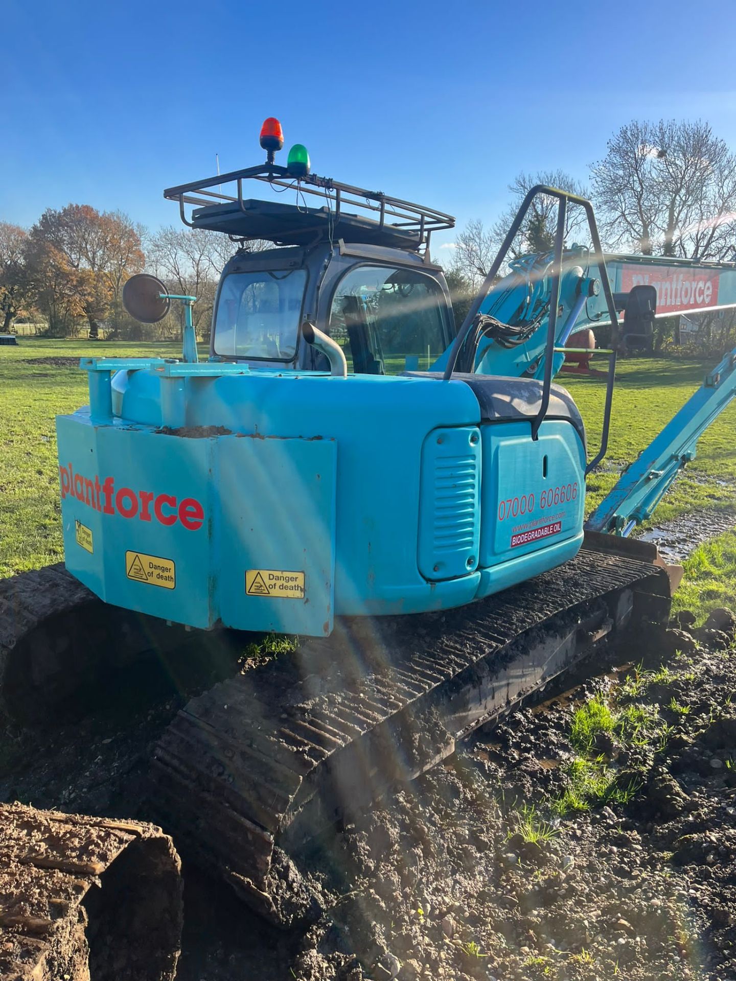 2007 KOBELCO/NEW HOLLAND E135SR LONG REACH EXCAVATOR *PLUS VAT* - Image 5 of 7