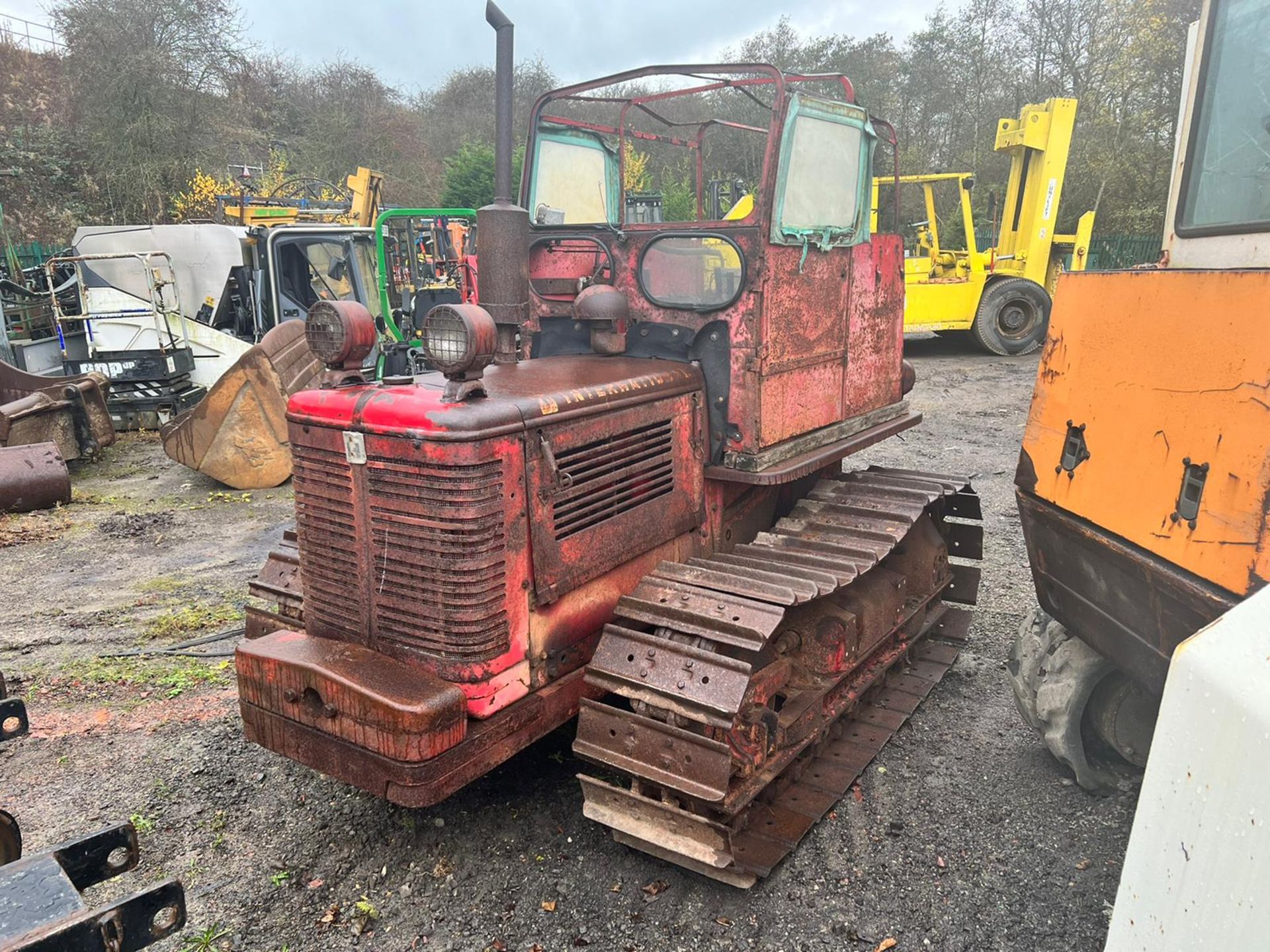 1955 INTERNATIONAL BTD6 39hp DIESEL TRACKED CRAWLER TRACTOR, RUNS AND DRIVES *PLUS VAT* - Bild 5 aus 11