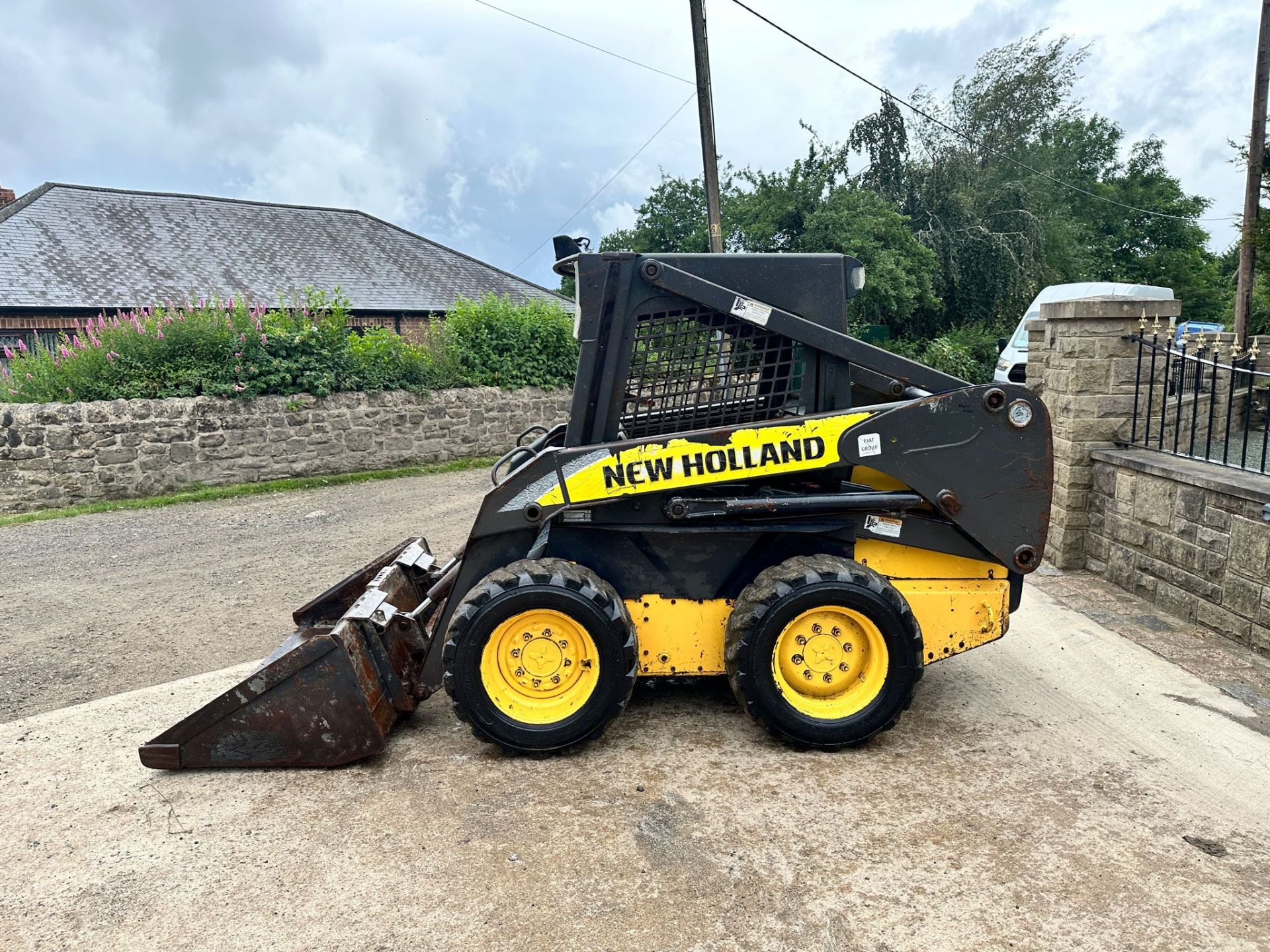 NEW HOLLAND L160 WHEELED SKIDSTEER LOADER *PLUS VAT* - Bild 5 aus 17