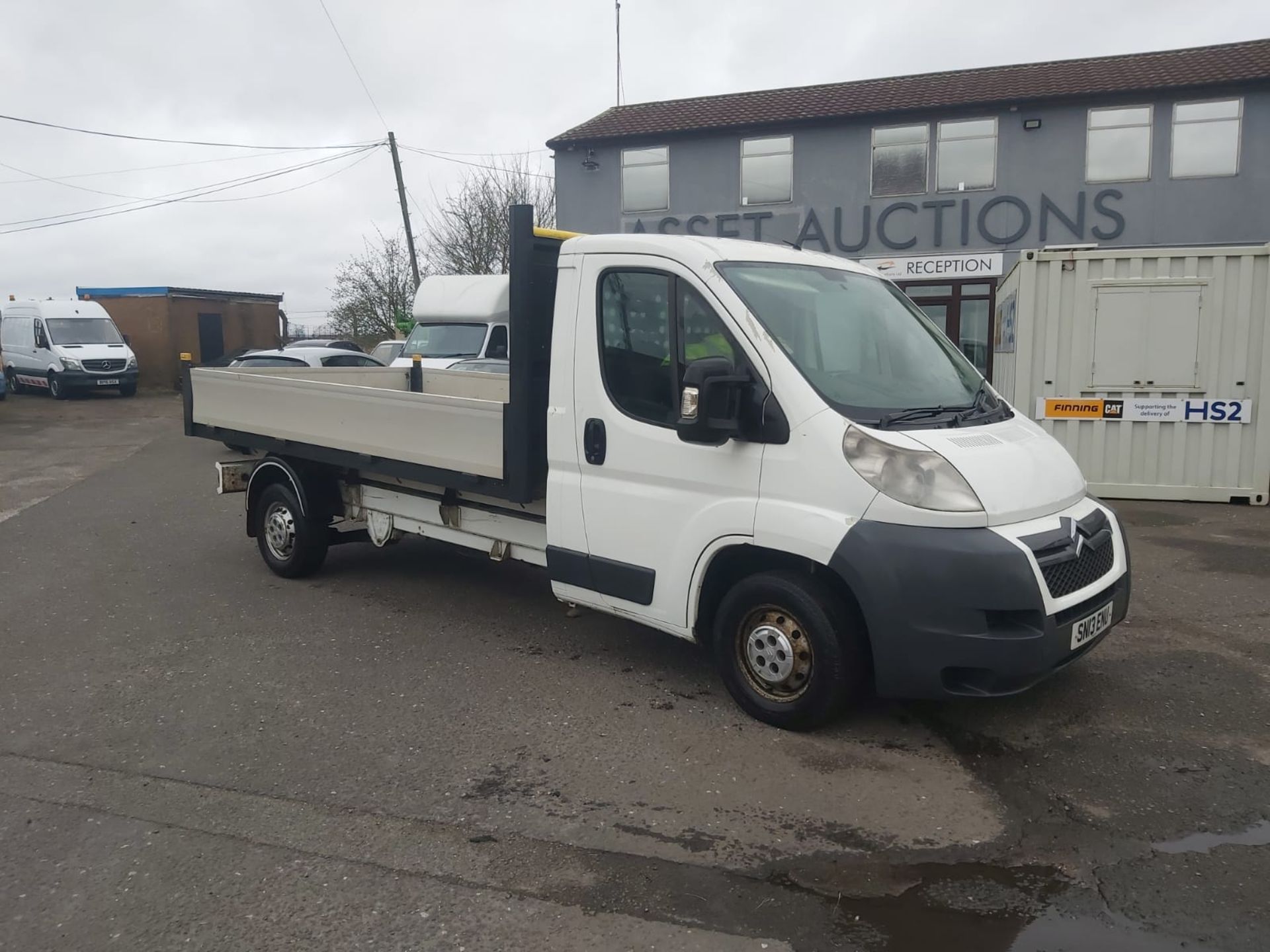 2013 CITROEN RELAY 35 L3 LWB PICK UP HDI WHITE VAN *NO VAT*