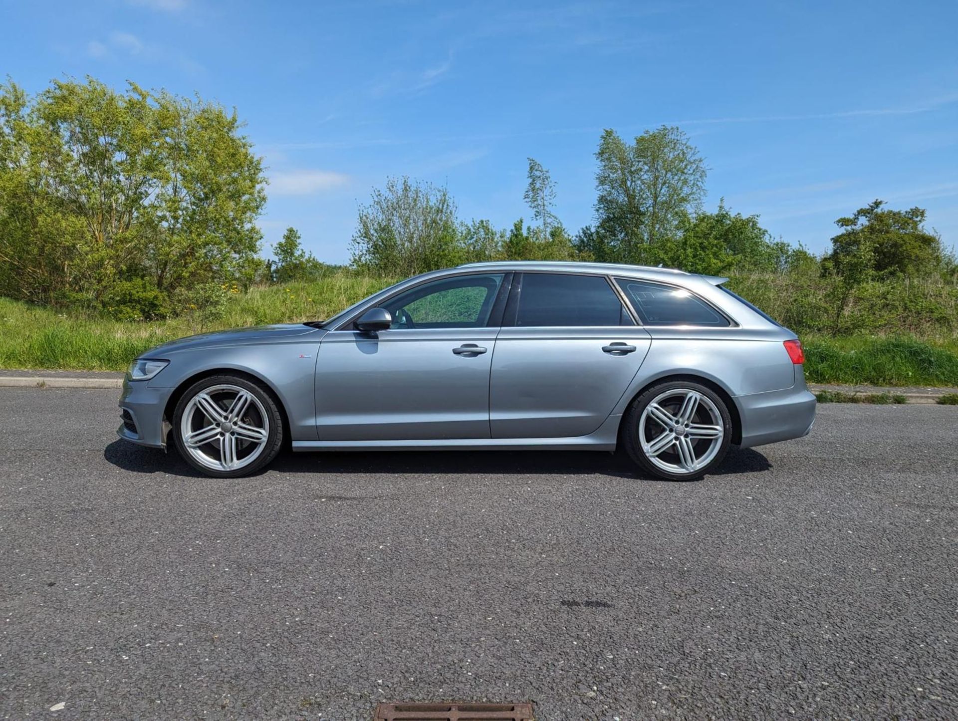 2012/61 REG AUDI A6 S LINE TDI 3.0 DIESEL QUATTRO AUTOMATIC GREY ESTATE, SHOWING 3 FORMER KEEPERS - Image 4 of 52
