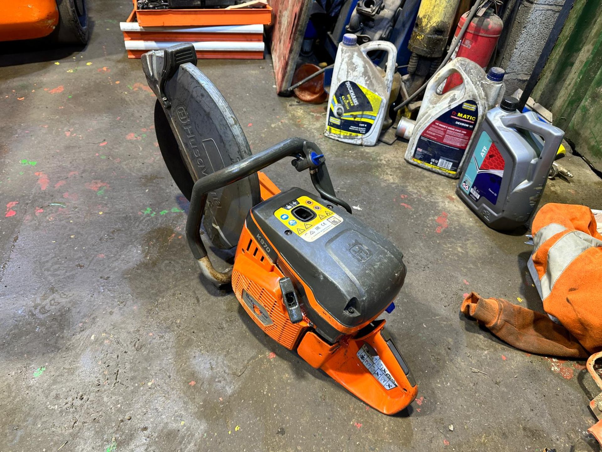 2017 HUSQVARNA K970 DISC CUTTER *NO VAT* - Image 3 of 8