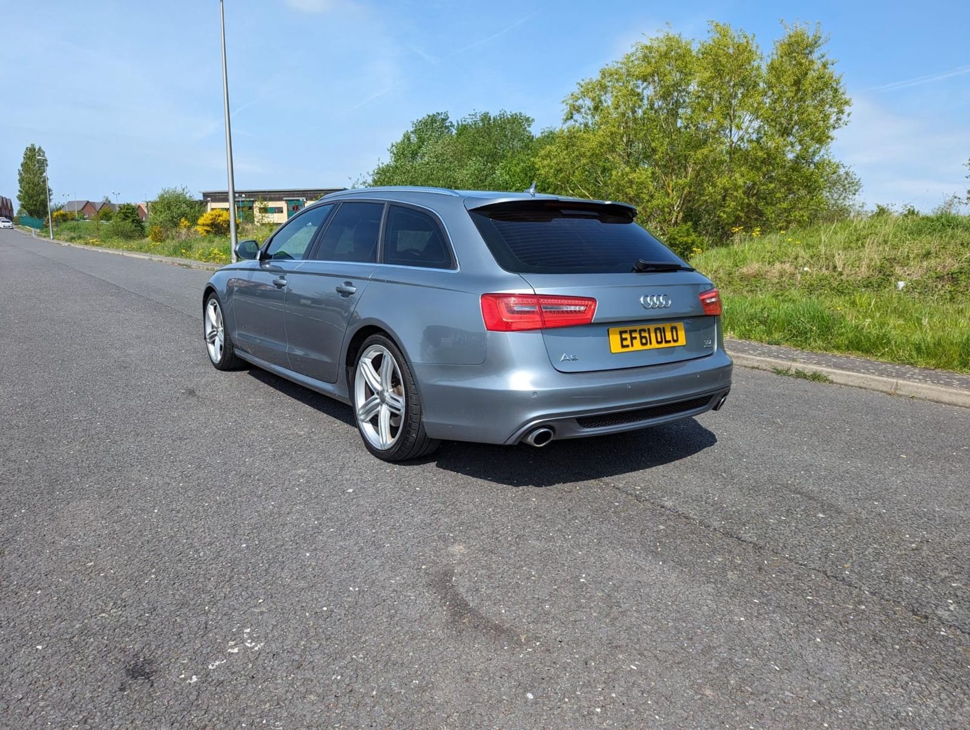 2012/61 REG AUDI A6 S LINE TDI 3.0 DIESEL QUATTRO AUTOMATIC GREY ESTATE, SHOWING 3 FORMER KEEPERS - Image 5 of 52