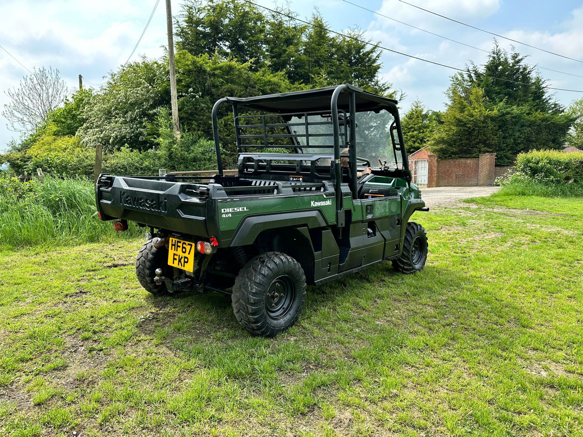 2018/67 KAWASAKI MULE PRO-DX DIESEL 4X4 BUGGY *PLUS VAT* - Bild 5 aus 16