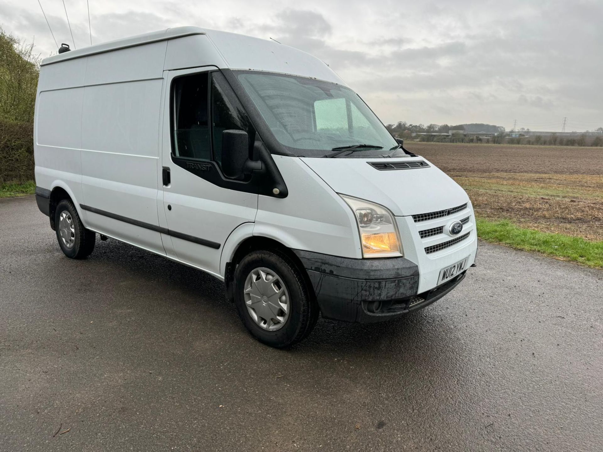 2012/12 REG FORD TRANSIT 125 T350 TREND RWD 2.2 DIESEL WHITE PANEL VAN *NO VAT*