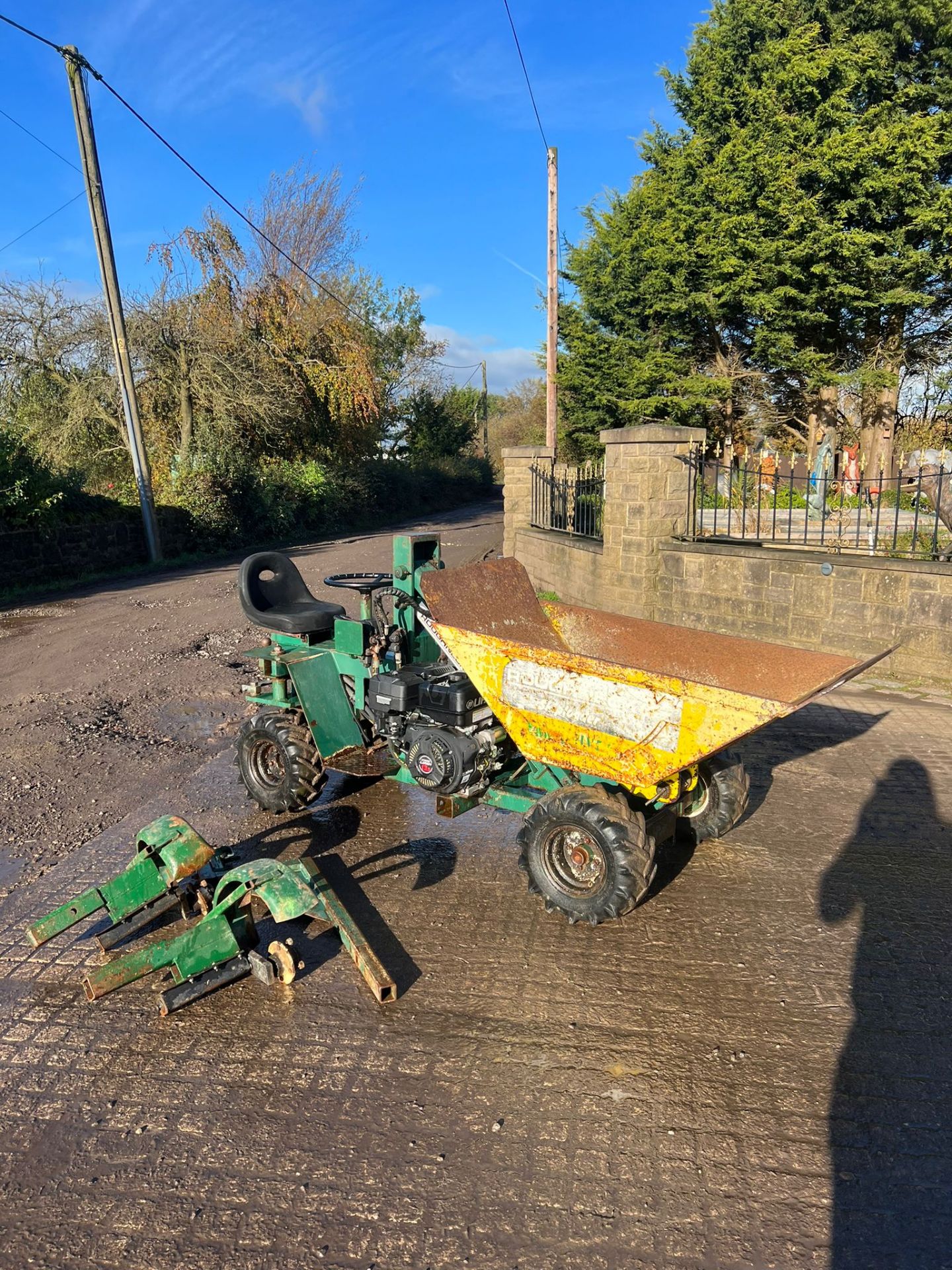 Roughneck high tip ride on dumper *PLUS VAT* - Bild 4 aus 15