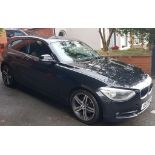 2013 BMW 118I SPORT BLACK HATCHBACK *NO VAT*