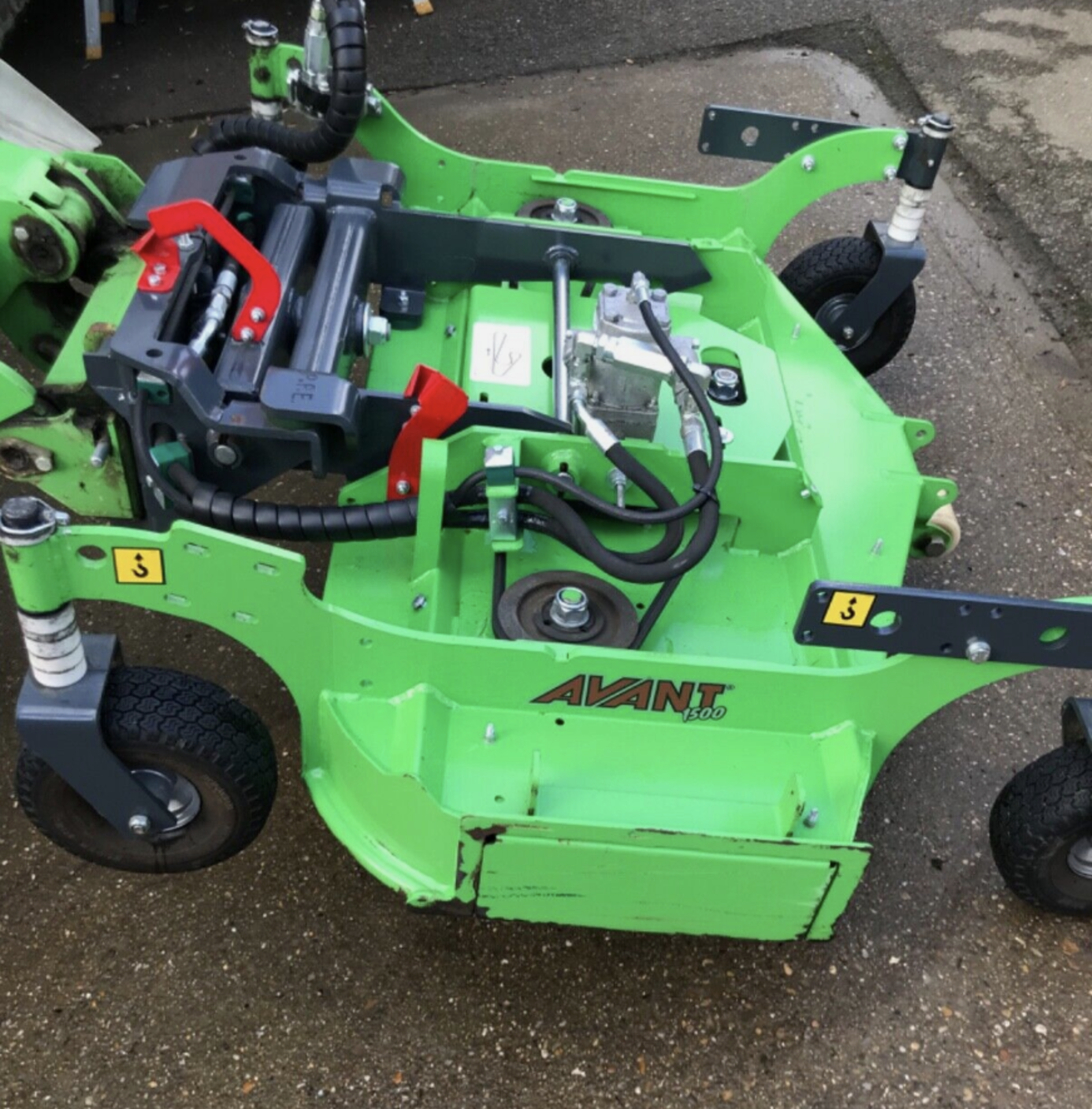 2021 AVANT LOADER 1500mm ROTARY MOWER ATTACHMENT QUICK HITCH NO VAT - Image 10 of 14
