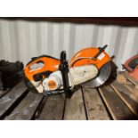 STIHL TS410 12” DISC CUTTER WITH NEW 12” DIAMOND BLADE *PLUS VAT*