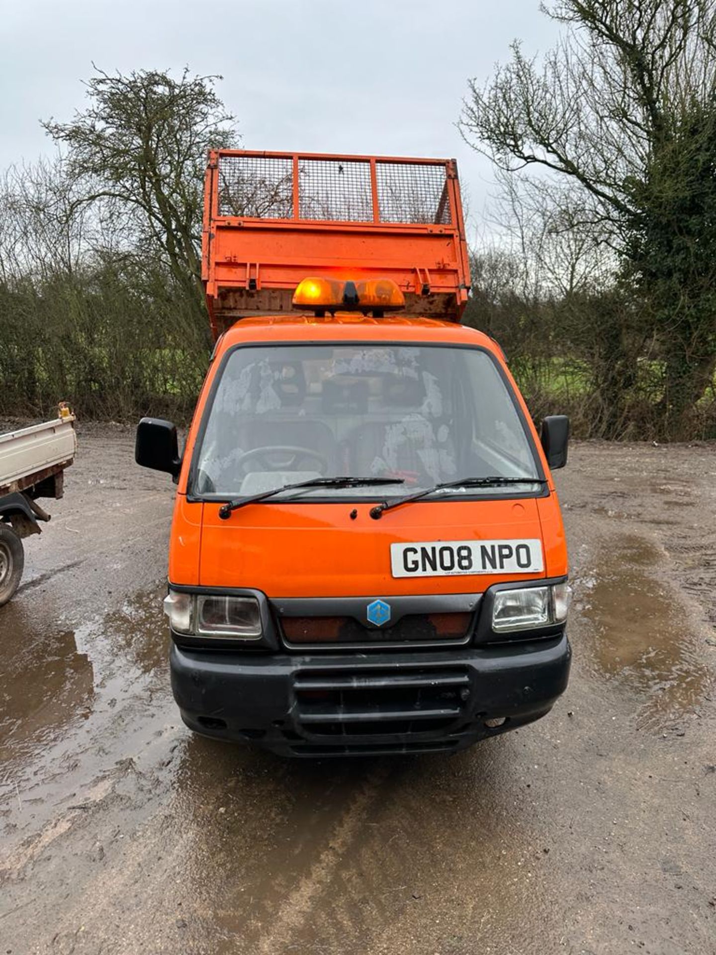 2008 PIAGGIO PORTER ORANGE PICK UP TIPPER *NO VAT* - Bild 2 aus 13