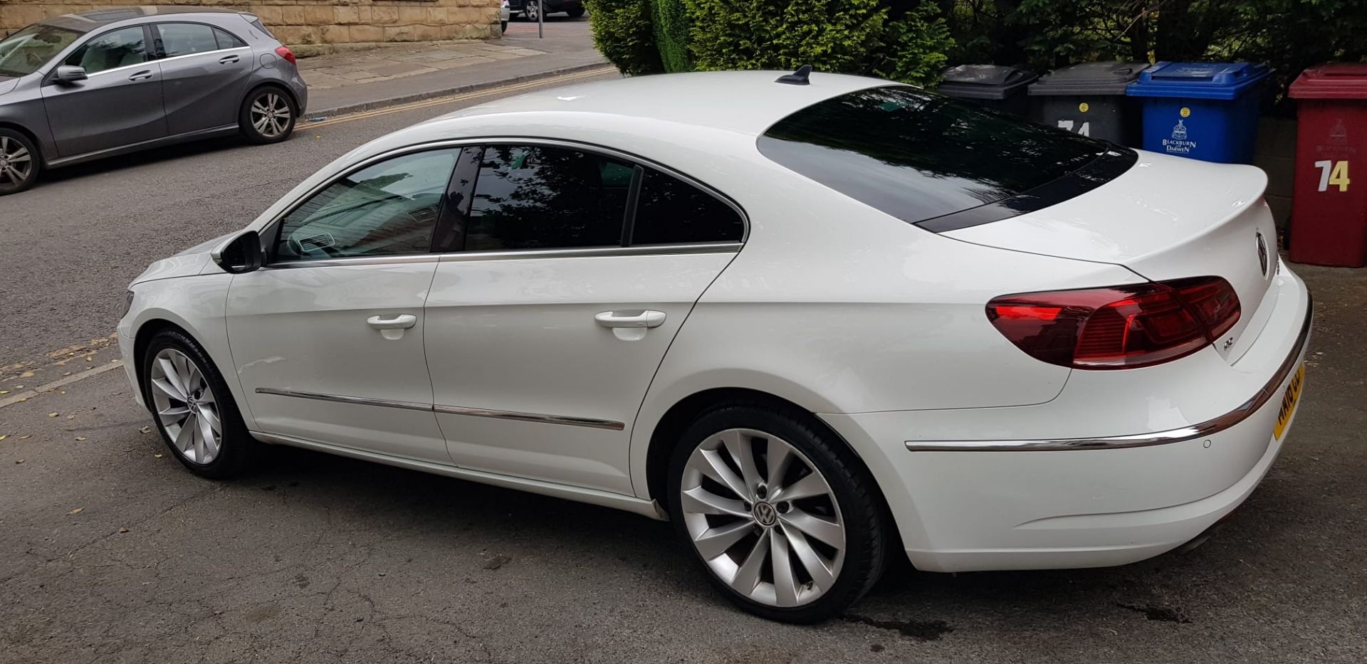 2016 VOLKSWAGEN CC GT BLUEMOTION TECHN TDI S-A WHITE COUPE *NO VAT* - Image 4 of 12