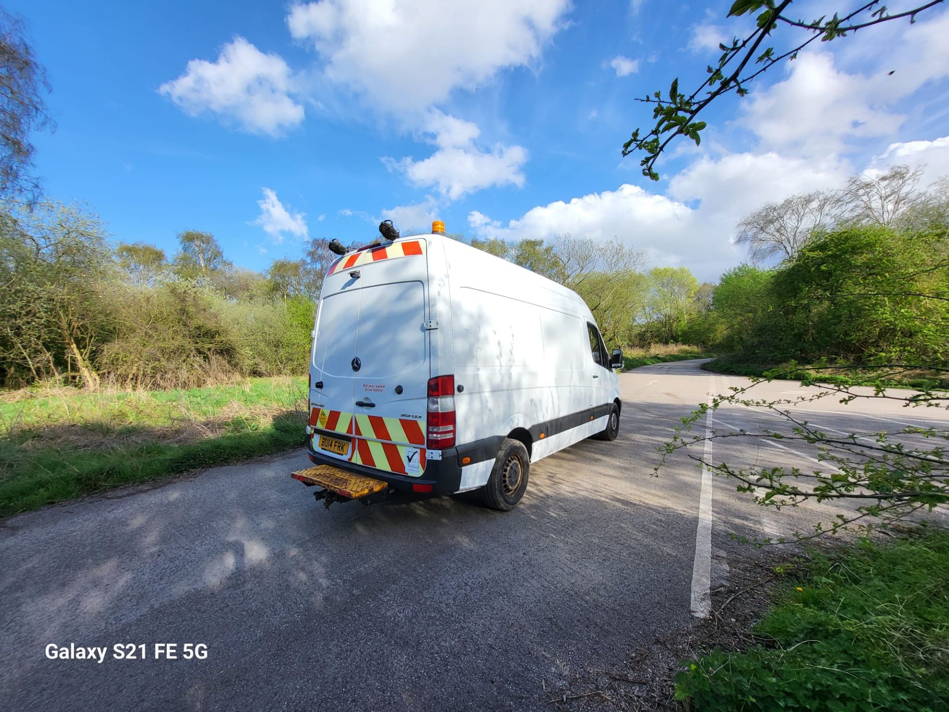 2014 MERCEDES-BENZ SPRINTER 313 CDI WHITE PANEL VAN *NO VAT* - Image 9 of 20