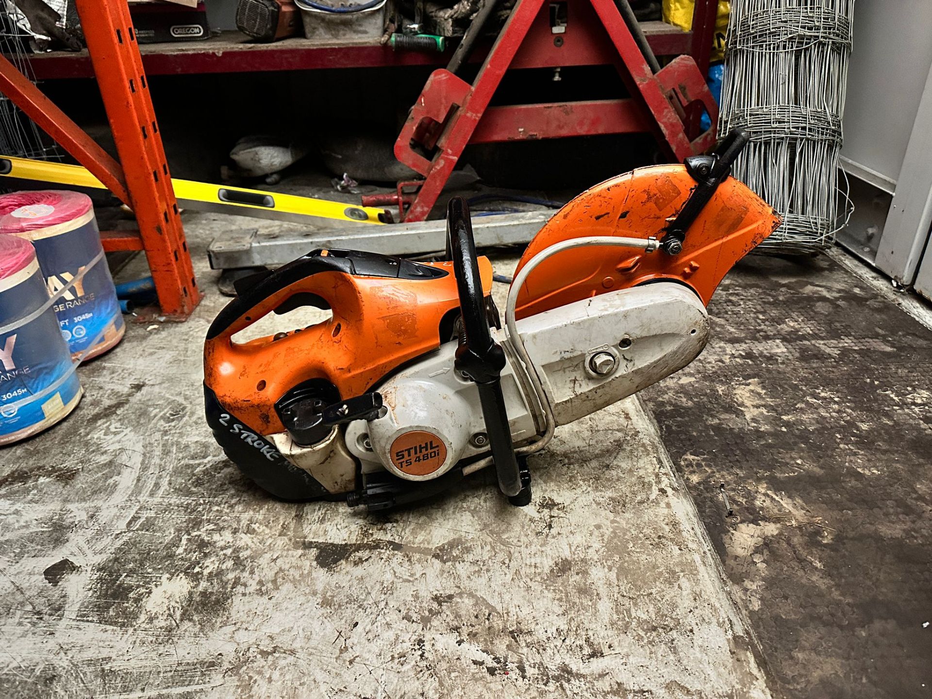 2018 STIHL TS480i DISC CUTTER *PLUS VAT* - Image 3 of 9