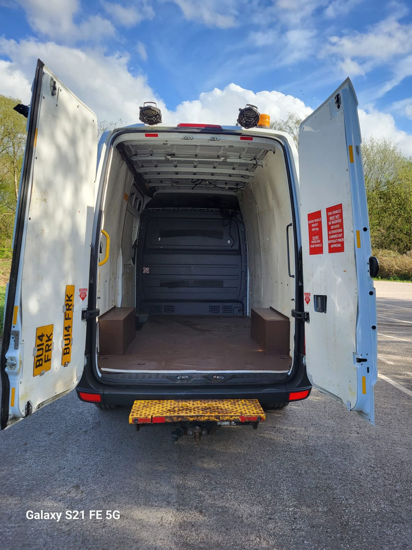 2014 MERCEDES-BENZ SPRINTER 313 CDI WHITE PANEL VAN *NO VAT* - Image 8 of 20