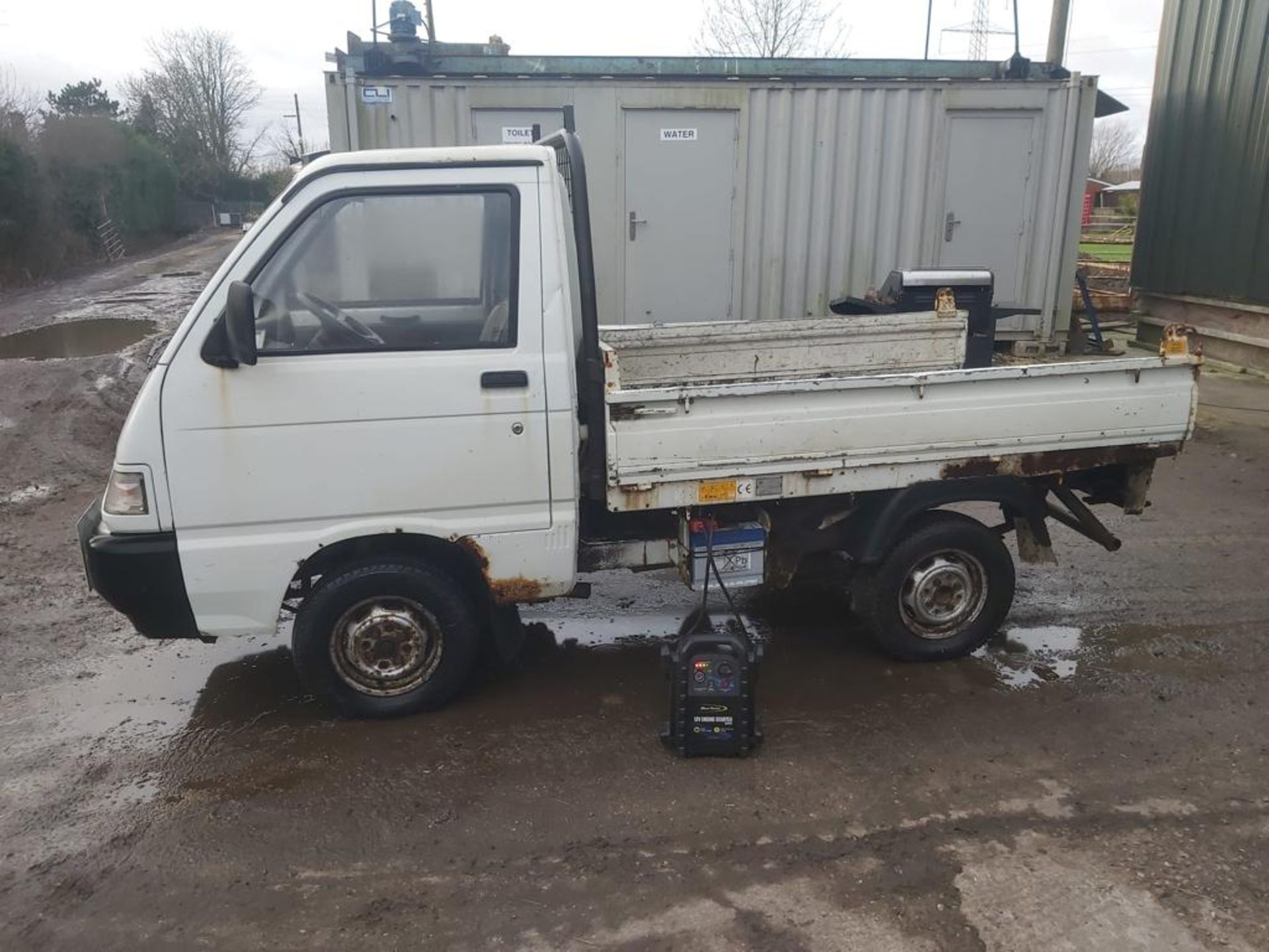 2005 PIAGGIO PORTER WHITE PICK UP TIPPER *NO VAT* - Bild 5 aus 14