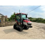 65 HOURS! MITSUBISHI GCR22 22HP COMPACT TRACKED CRAWLER TRACTOR *PLUS VAT*
