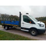 2017 FORD TRANSIT 350 WHITE CHASSIS CAB *PLUS VAT*