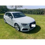 2017 AUDI A3 S LINE TFSI S-A WHITE HATCHBACK *NO VAT*