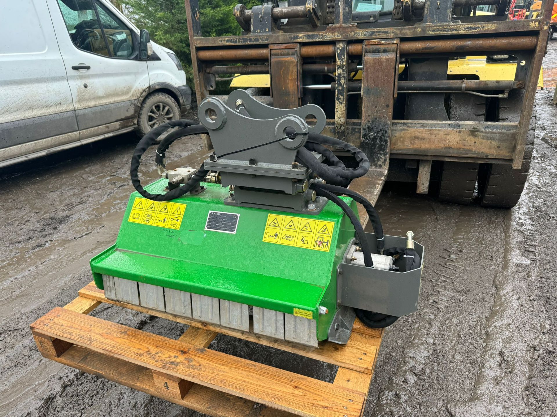 NEW/UNUSED 2023 SOLMEK BM-800 800MM HYDRAULIC FLAIL MOWER *PLUS VAT* - Bild 4 aus 7