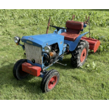 Gutbrod tractor and rotavator