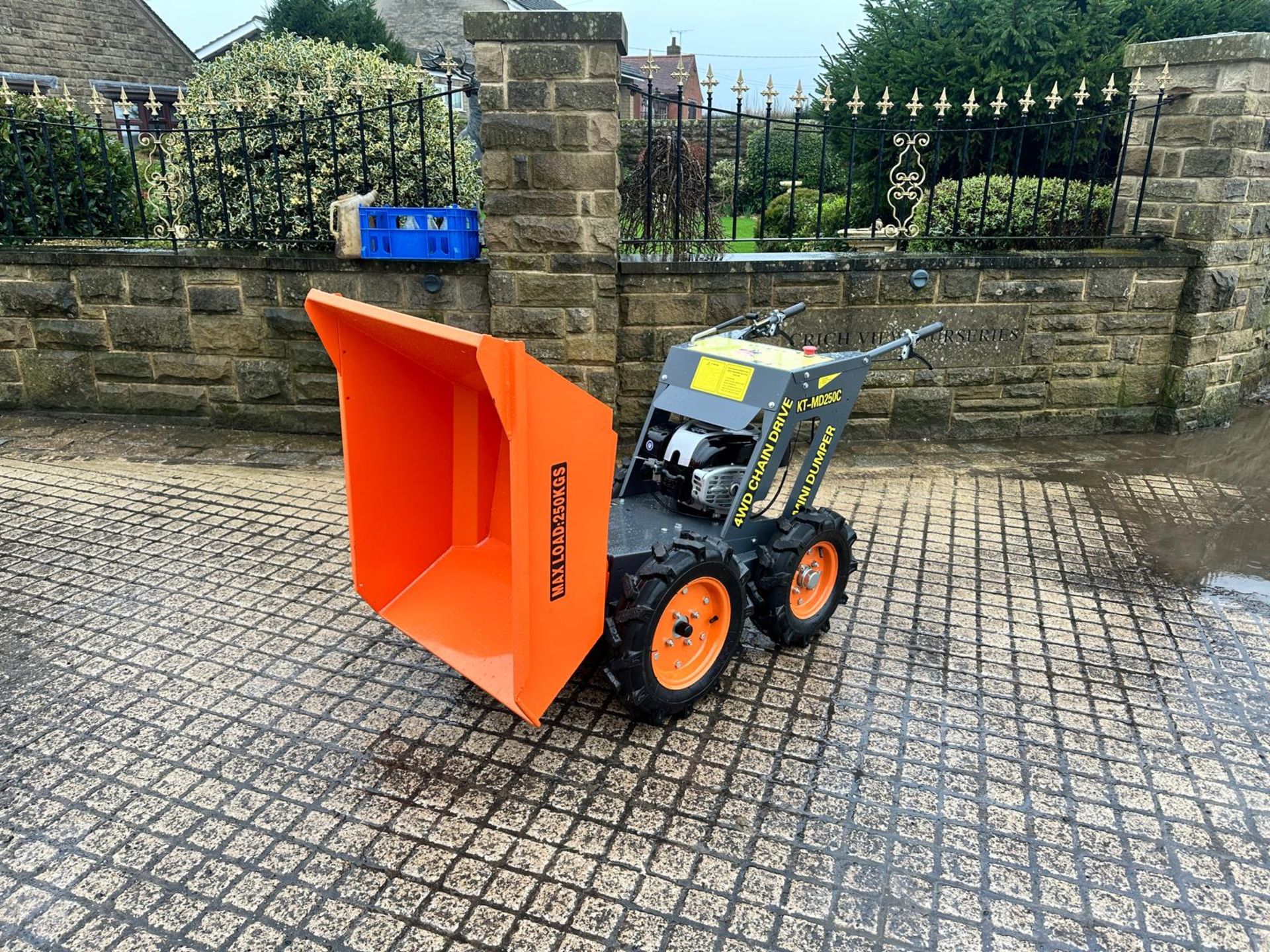 NEW/UNUSED KONSTANT KT-MD250C 4X4 PEDESTRIAN COMPACT DUMPER *PLUS VAT* - Image 6 of 12