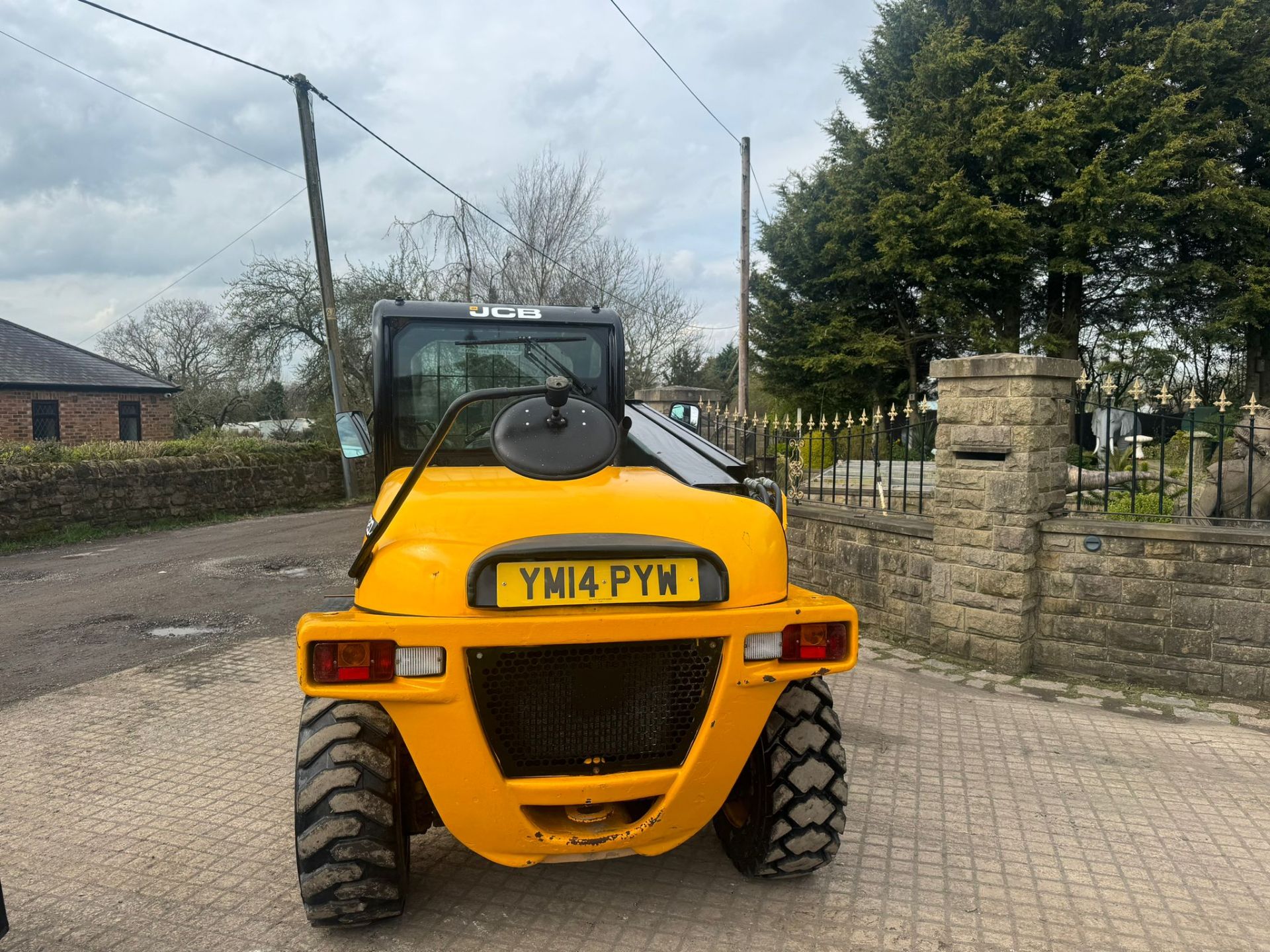 JCB 520-50 2 TON DIESEL TELESCOPIC TELEHANDLER BUCKET AND FORKS *PLUS VAT* - Bild 11 aus 27