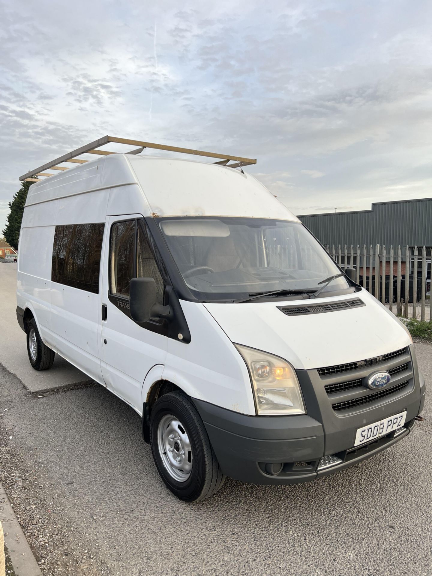 2008 FORD TRANSIT 100 T350L RWD WHITE PANEL VAN - PARTIAL CAMPER CONVERSION *NO VAT*