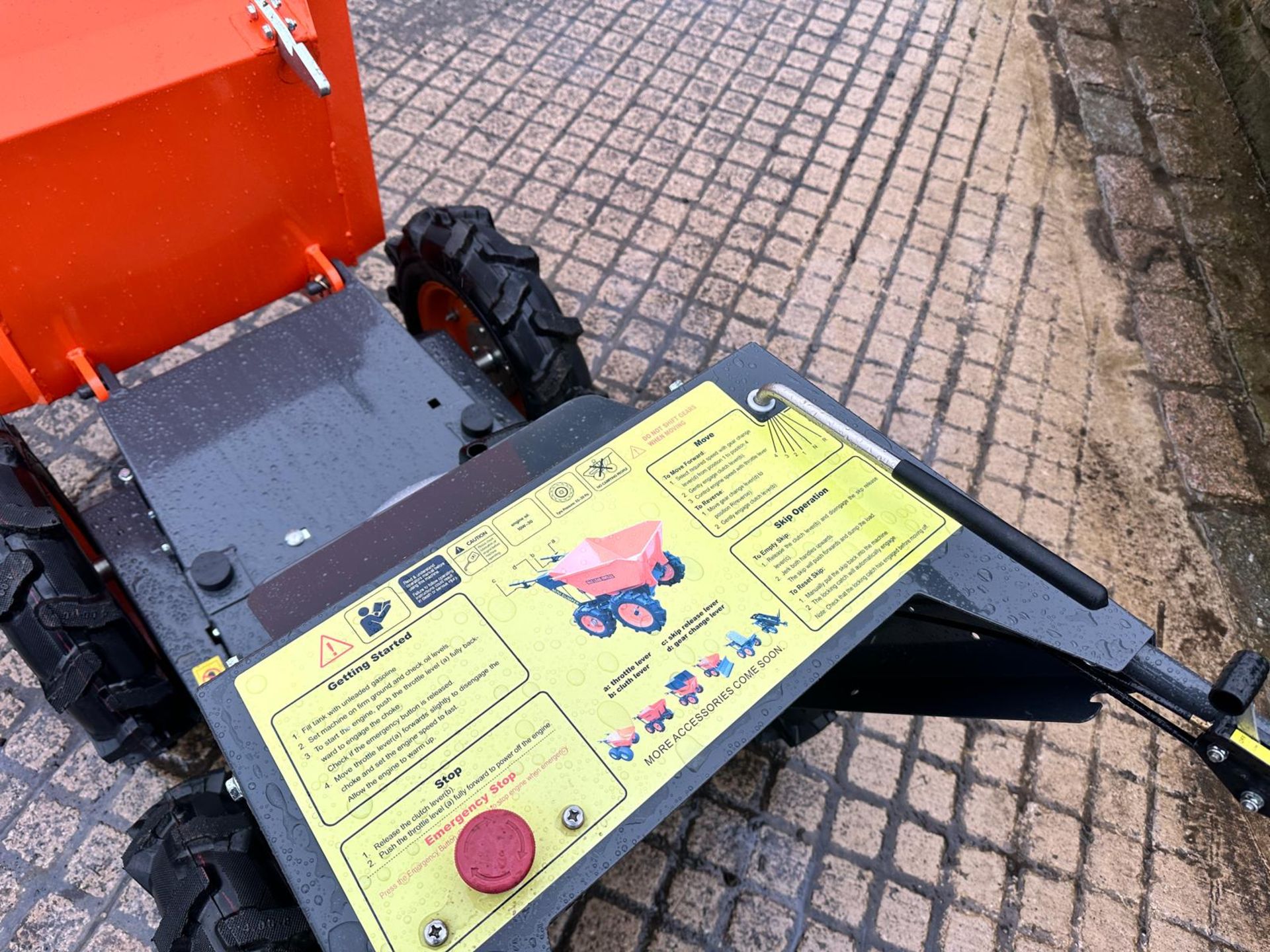 NEW/UNUSED KONSTANT KT-MD250C 4X4 PEDESTRIAN COMPACT DUMPER *PLUS VAT* - Bild 11 aus 12