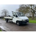 2006 FIAT DUCATO 15 JTD LWB WHITE CHASSIS CAB - NON RUNNER *NO VAT*