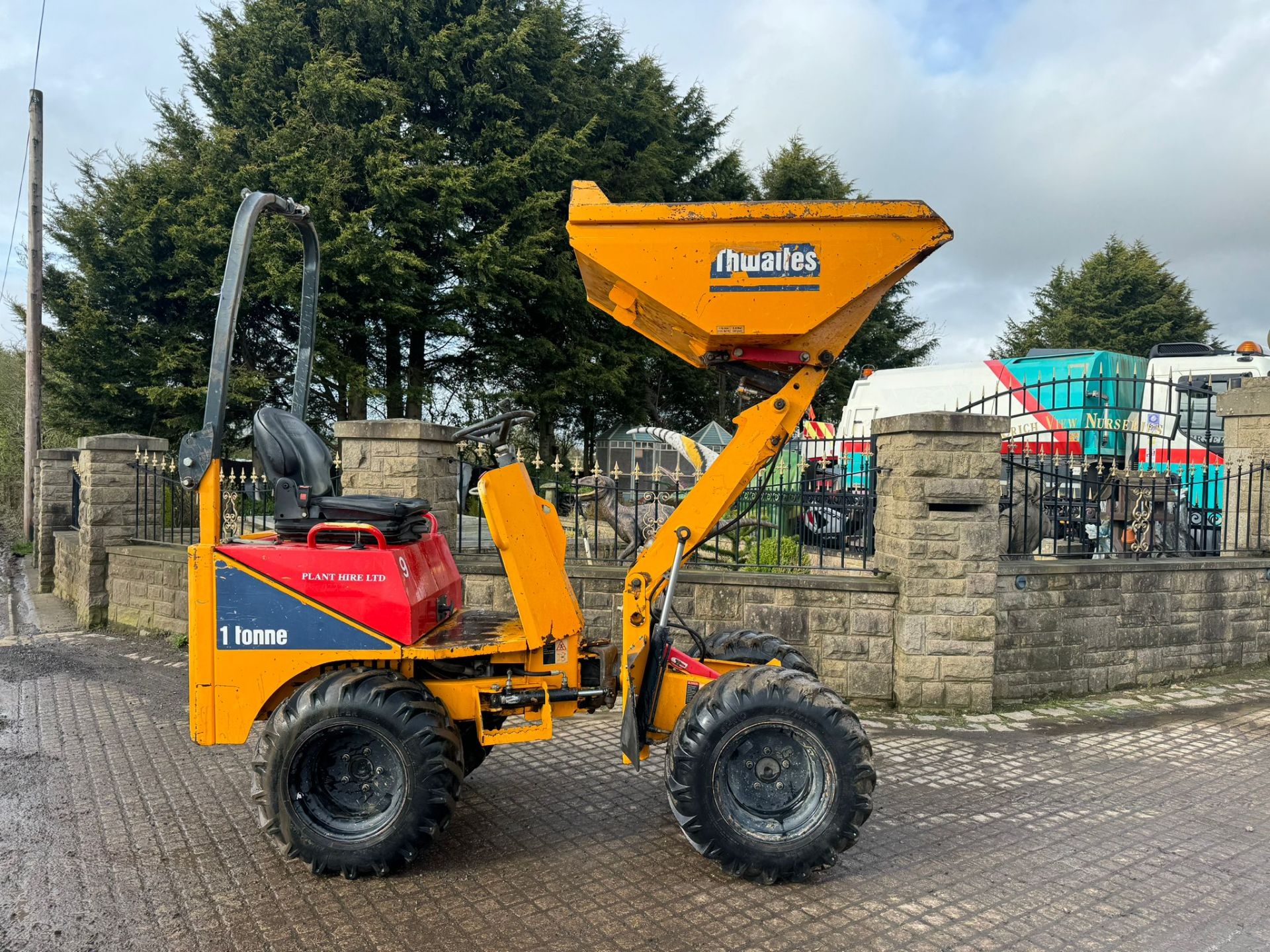 2019 THWAITES 1 TONNE HIGH TIP DUMPER *PLUS VAT* - Bild 4 aus 12