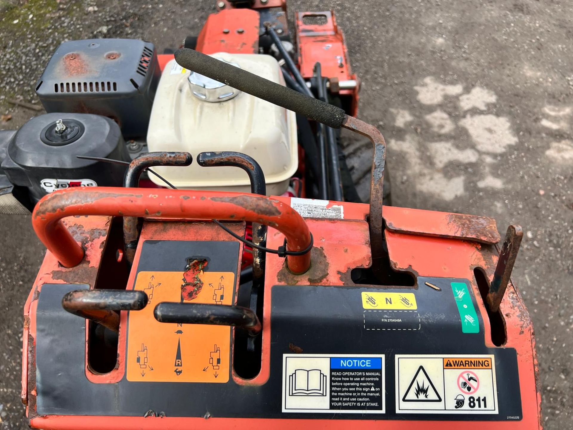 Ditch Witch RT10 Walk Behind Pedestrian Trencher *PLUS VAT* - Image 10 of 13