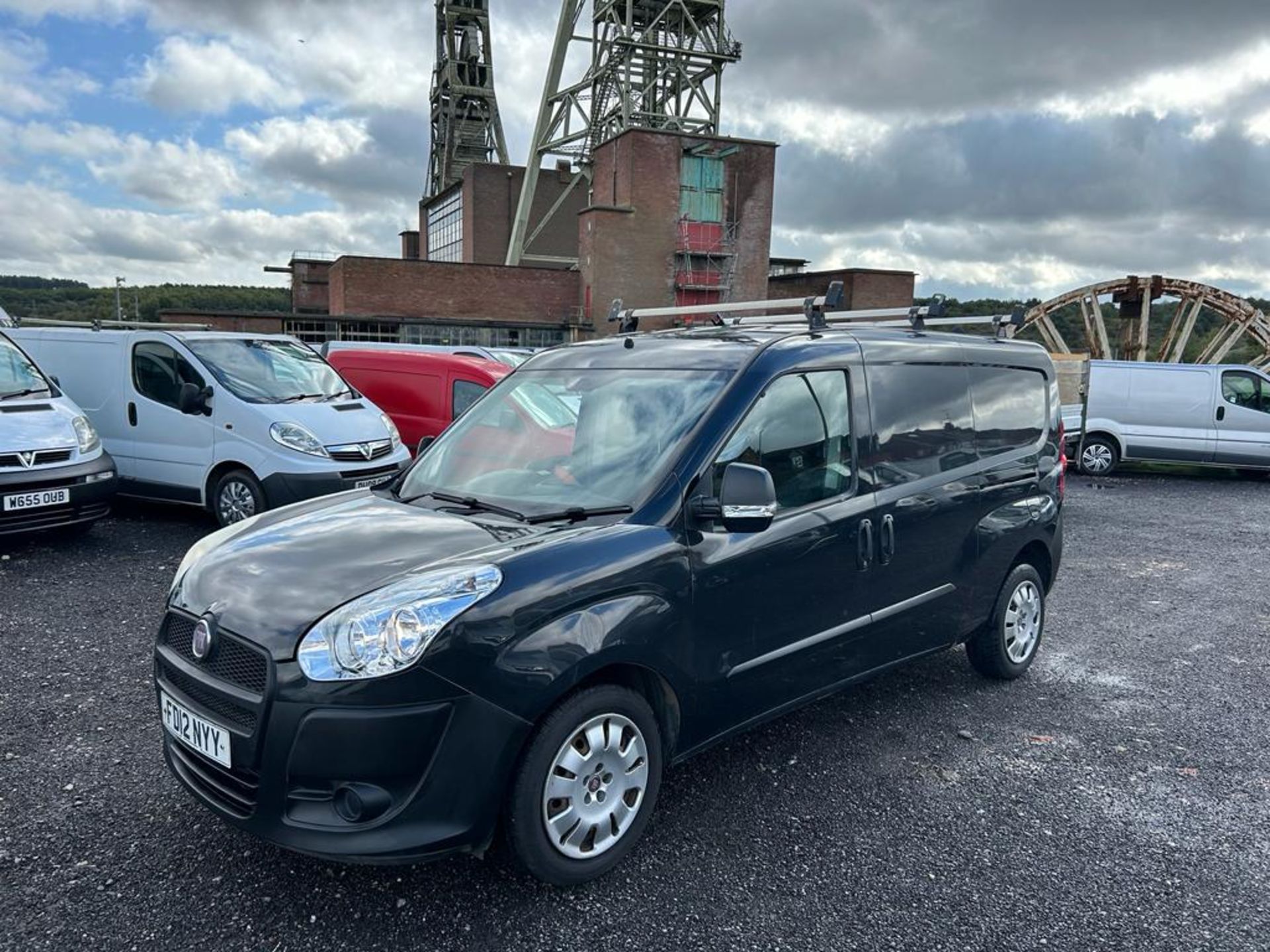 2012 FIAT DOBLO 16V MULTIJET BLACK PANEL VAN *NO VAT* - Image 2 of 12