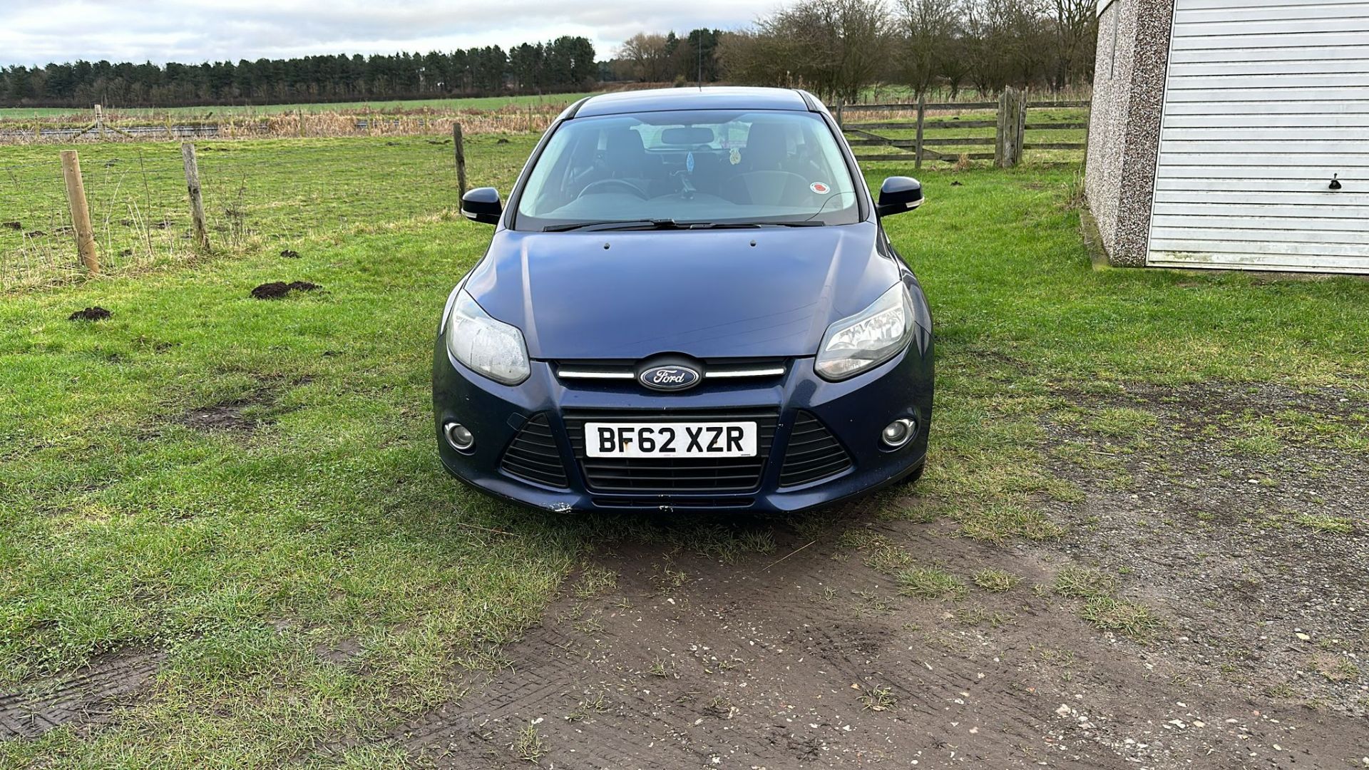 2012 FORD FOCUS ZETEC TDCI BLUE HATCHBACK *NO VAT* - Image 2 of 14