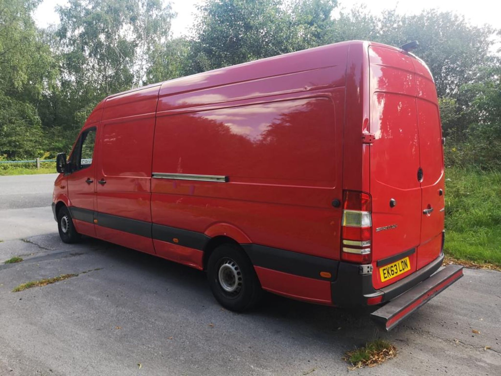 2013 MERCEDES-BENZ SPRINTER 310 CDI RED PANEL VAN *NO VAT* - Image 5 of 13