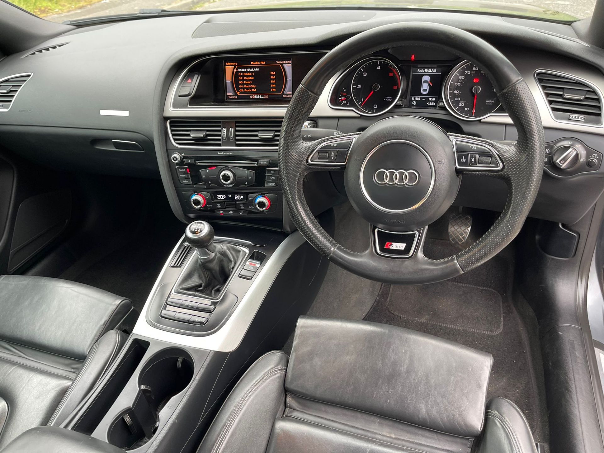 2011 AUDI A5 S LINE TDI GREY COUPE *NO VAT* - Image 12 of 21