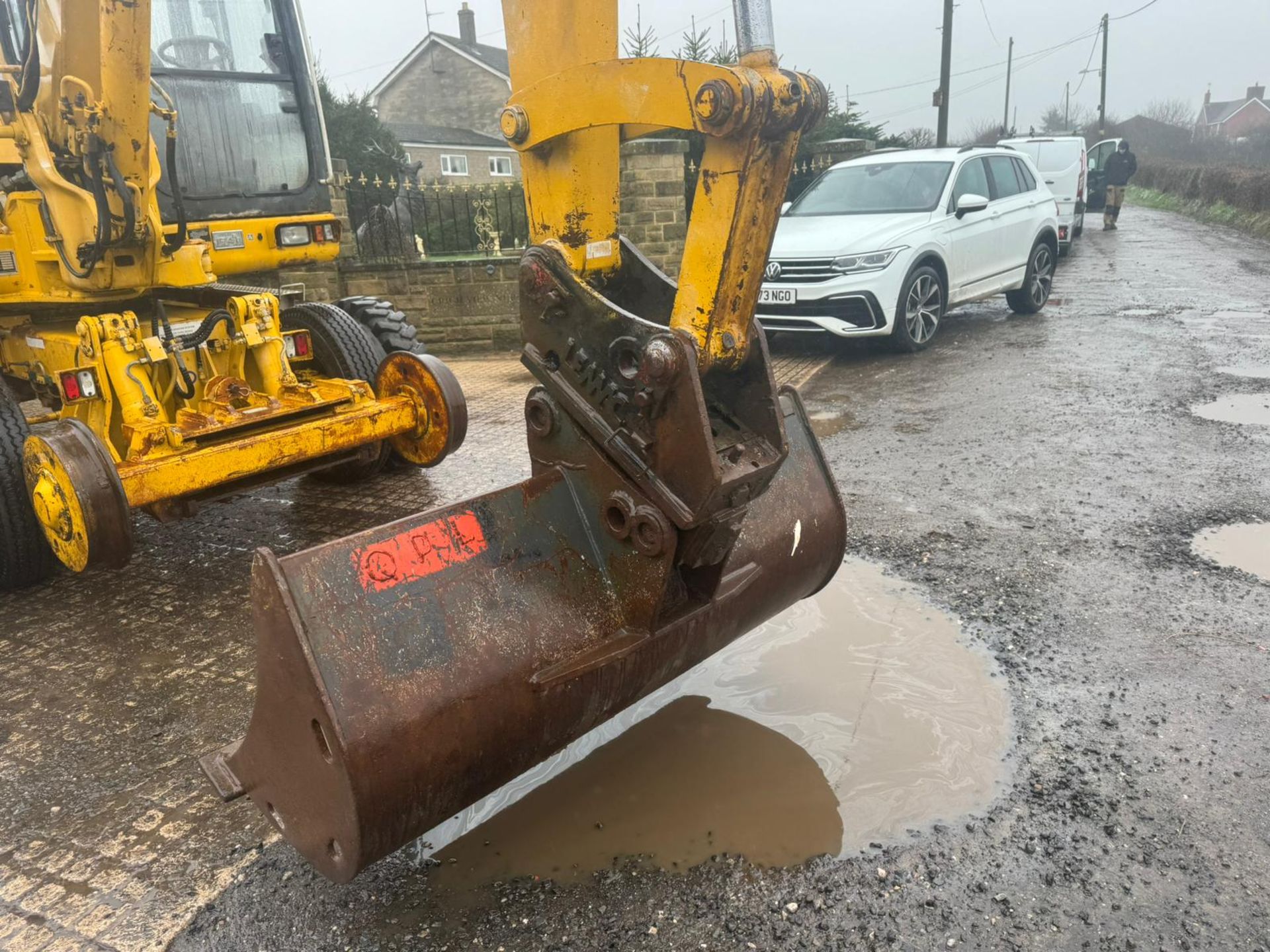 KOMATSU PC95R WHEELED EXCAVATOR WITH RAILWAY GEAR *PLUS VAT* - Bild 17 aus 19