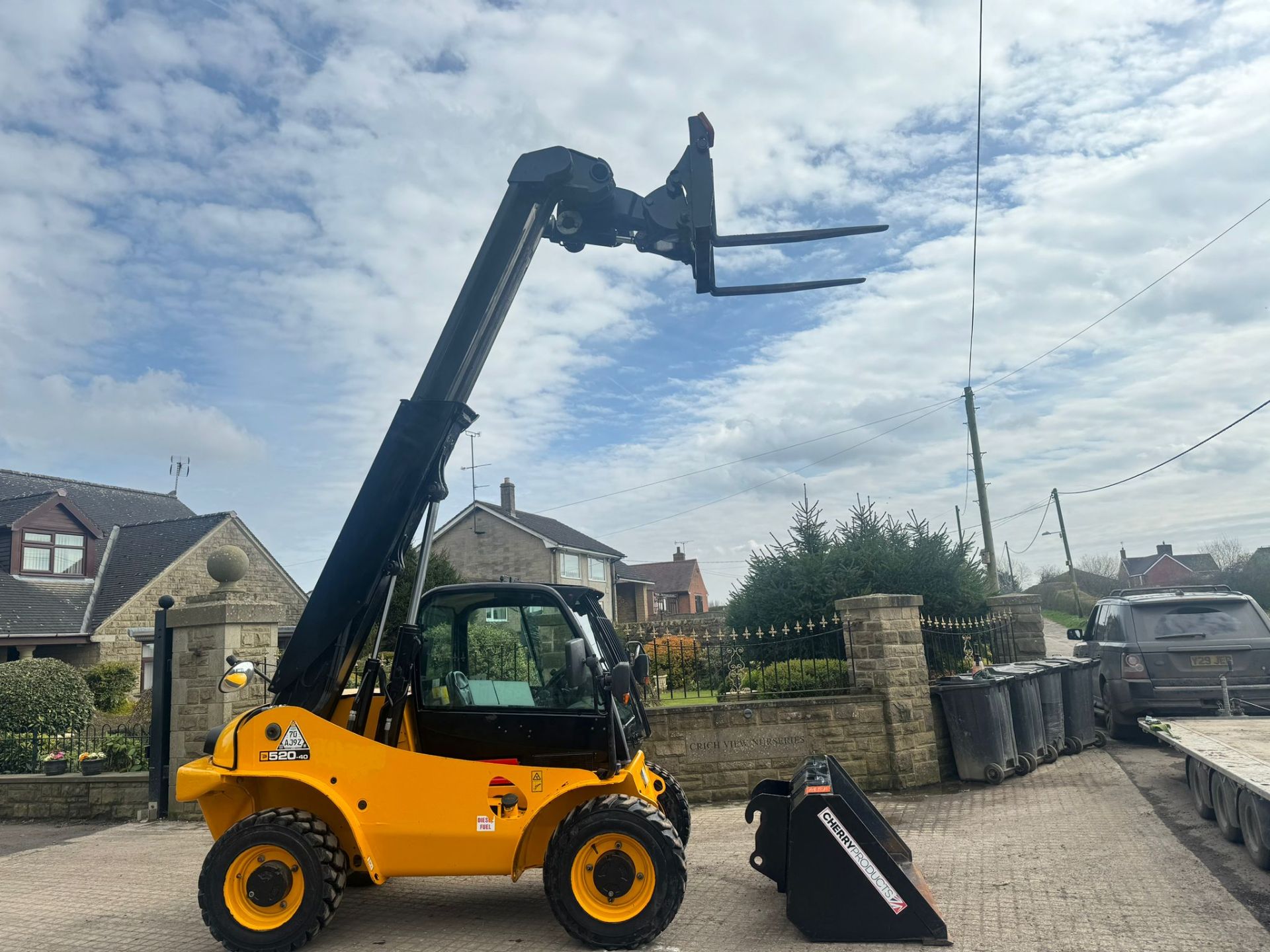 JCB 520-50 2 TON DIESEL TELESCOPIC TELEHANDLER BUCKET AND FORKS *PLUS VAT* - Bild 18 aus 27